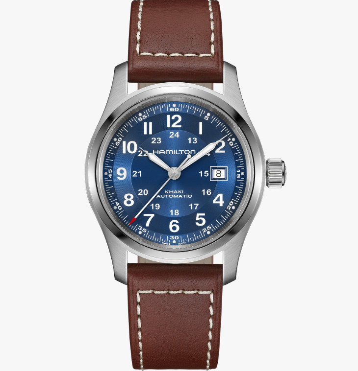 Hamilton Khaki Field Automatic Blue Dial 38mm Men’s Watch H70455540