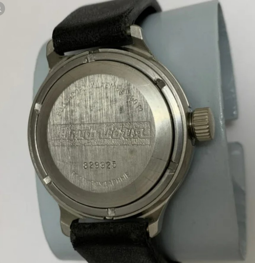 Vintage Mens Watch Vostok Amphibia Komandirskie Submarine Automatic Self-Winding