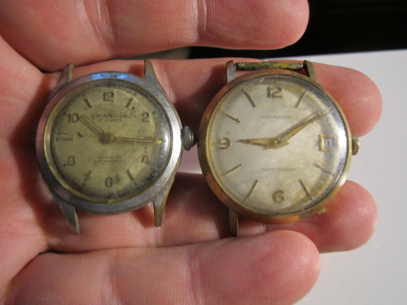18 OLD WATCHES NO BANDS – MECHANICAL AND QUARTZ GREAT RESALE VALUE – OFC-R