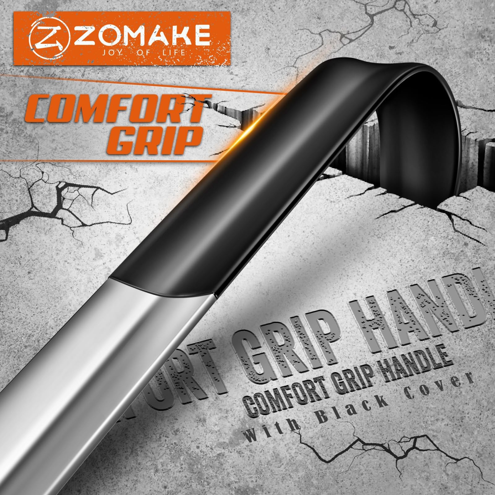 ZOMAKE Shoe Horn Long Handle for Seniors Men Women,Metal Long Shoehorn Boot Horn
