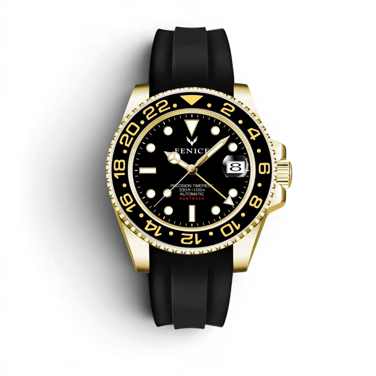 Phoenix Subtrack Midas GMT 10ATM Automatic Watch with Seiko NH34 Movement