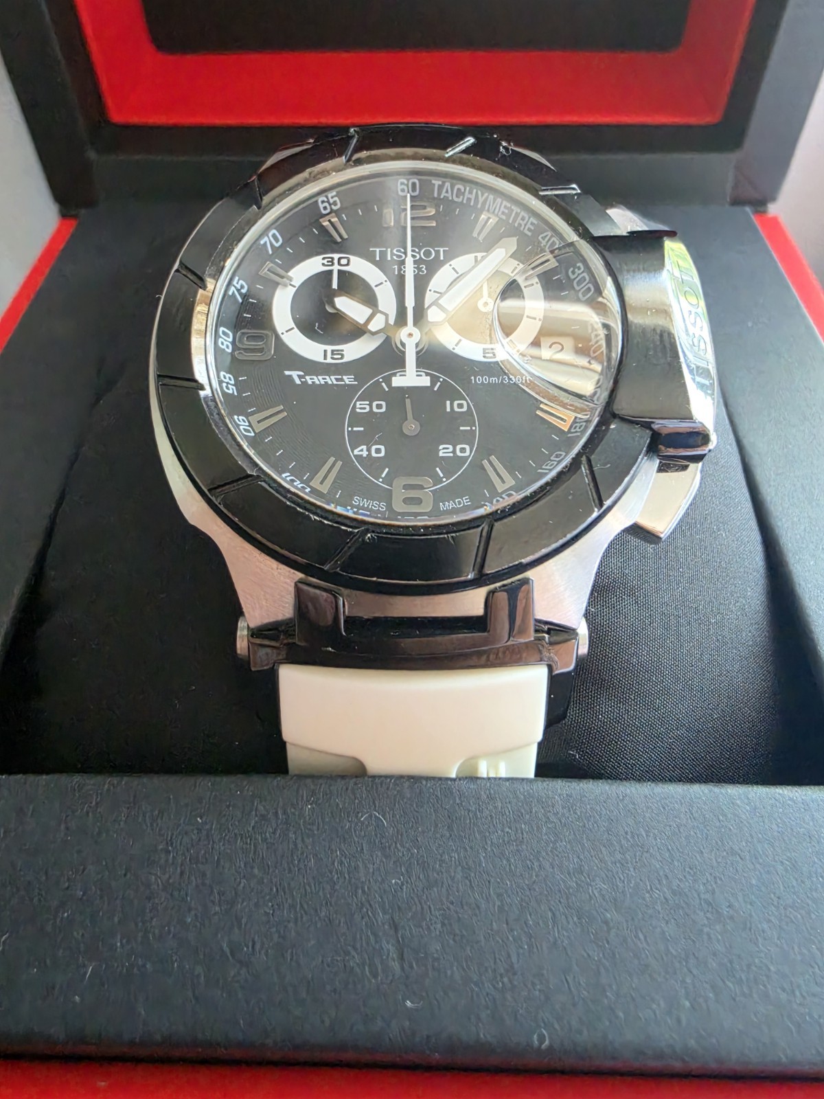 Tissot Men’s T-Race Quartz Chronograph 45mm Watch T1414173705101