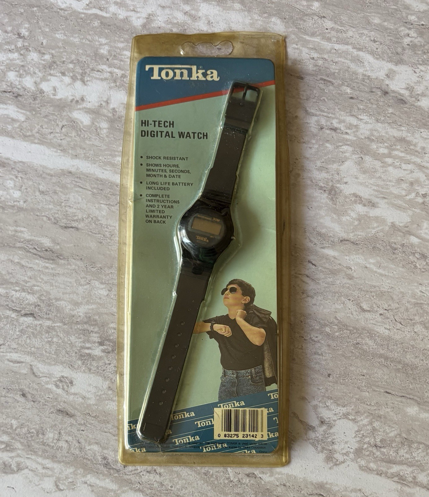 Tonka Hi Tech Digital Watch Vintage 1980s 80s Kids 1989 New Sealed