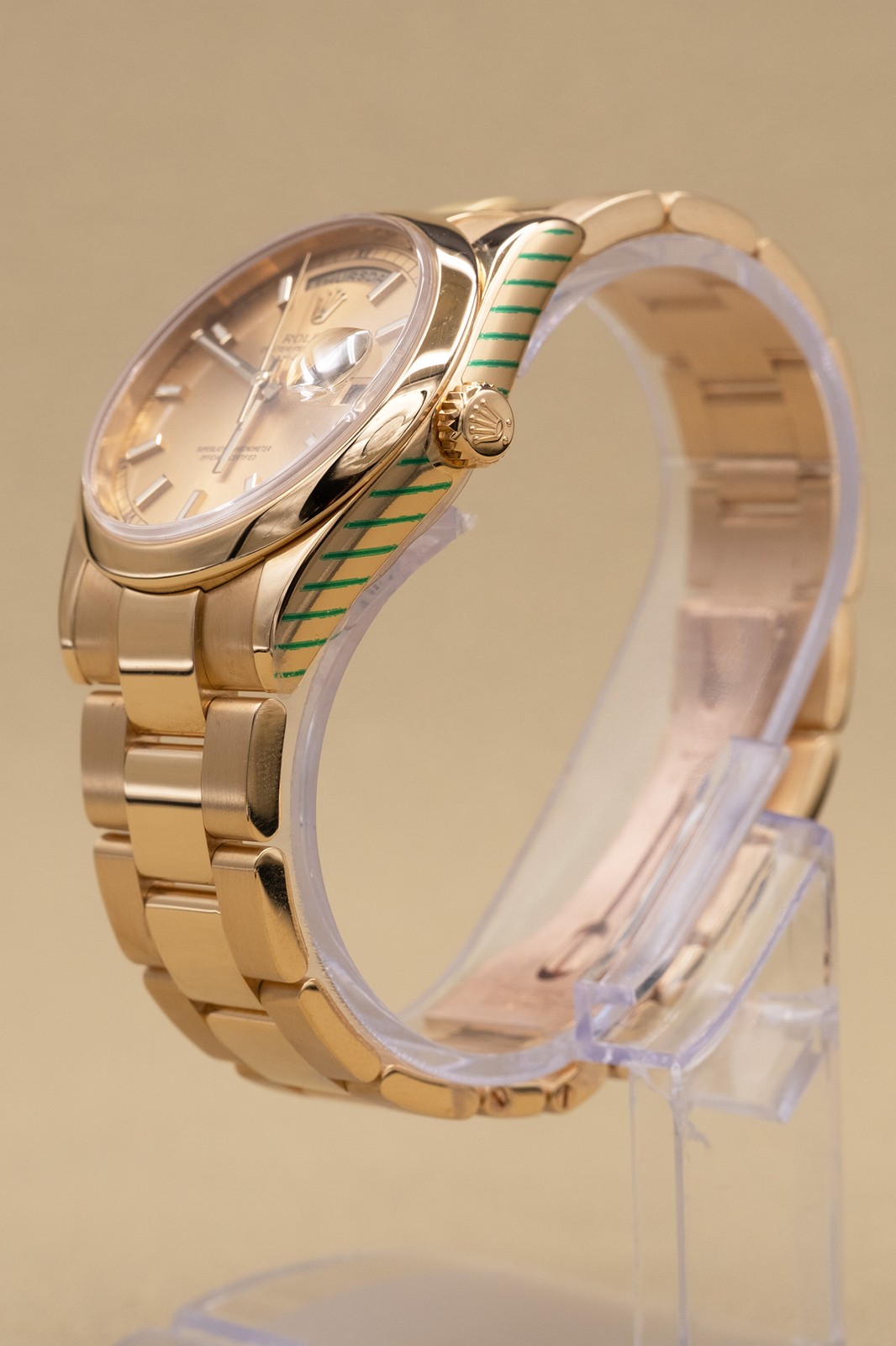Rolex Day-Date 36 Champagne Dial with Box