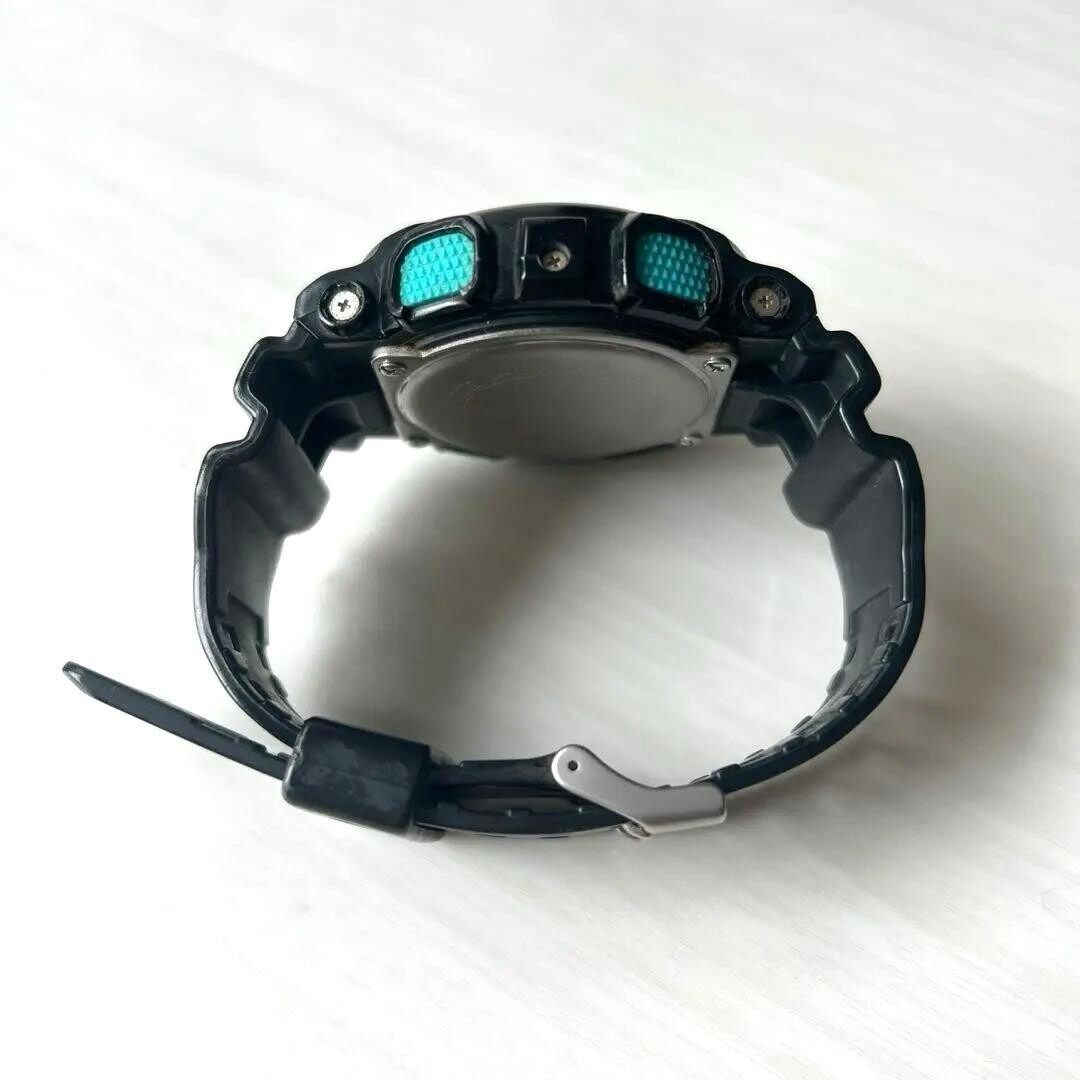 Casio G Shock Analog Digital Black Blue Quartz Mens Wristwatch Battery New