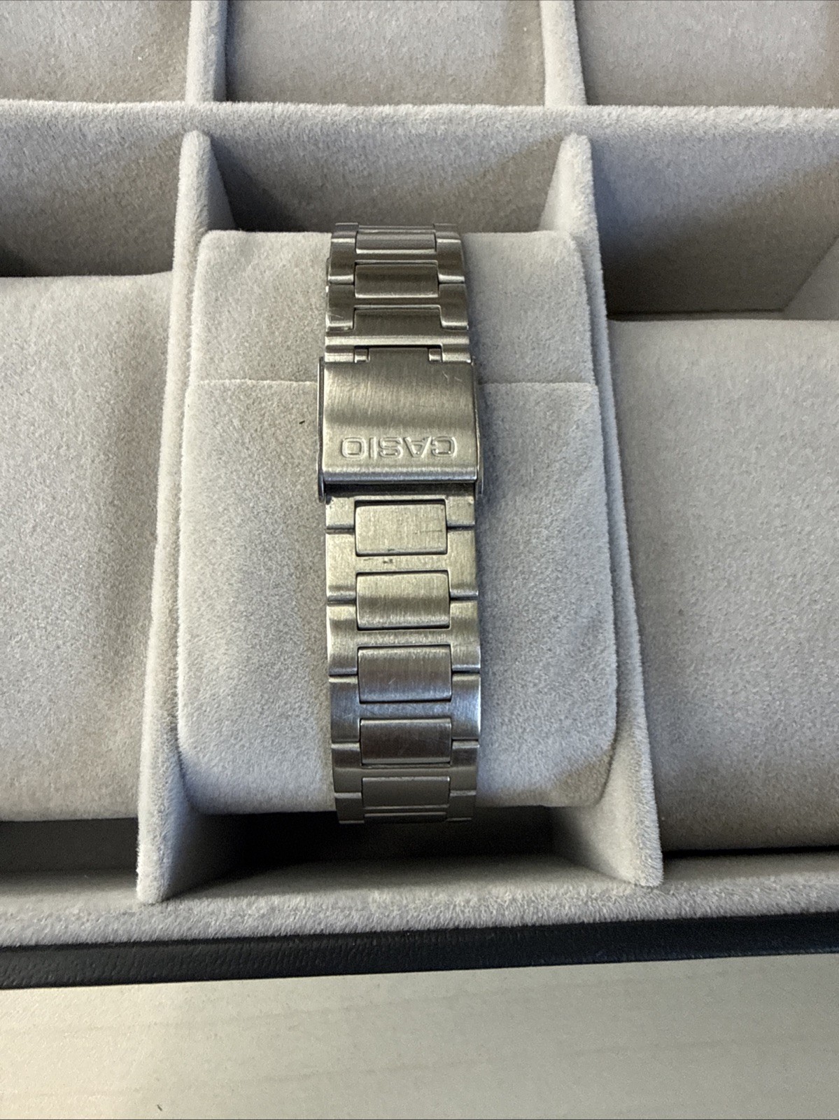 Casio A158WA-1, 7 Year Battery Classic Chronograph Watch, Alarm, Date, NEW (4)