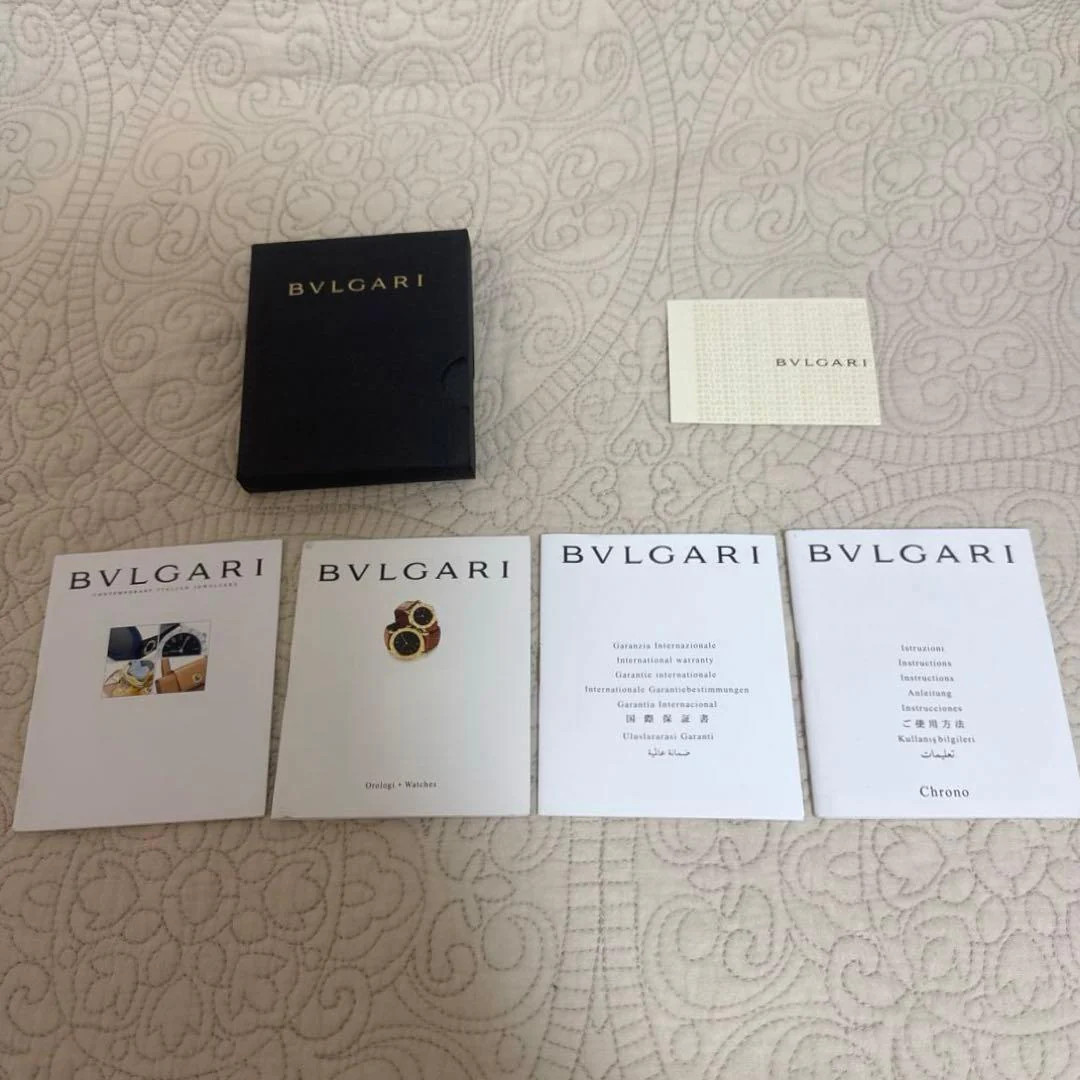 BVLGARI CH35S Diagono Sport Chronograph Quartz SS White Silver Dial