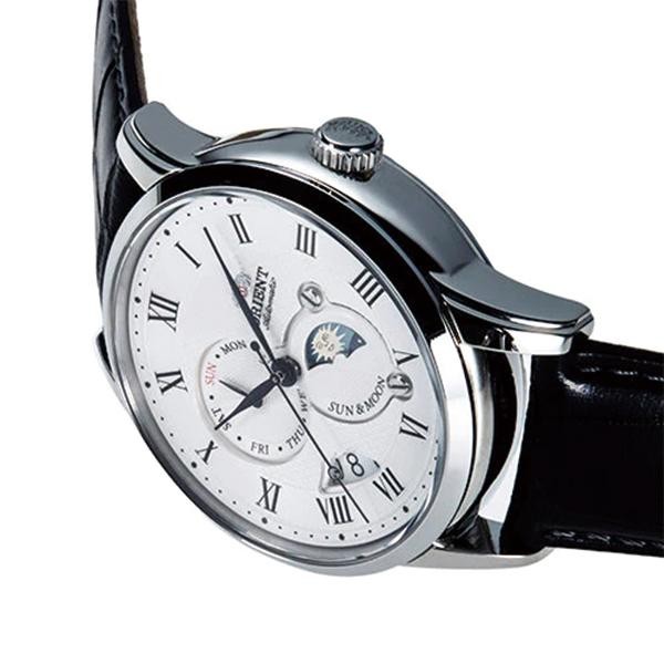 ORIENT RN-AK0005S Classic SUN & MOON Men’s Wristwatch Brand New Automatic Japan