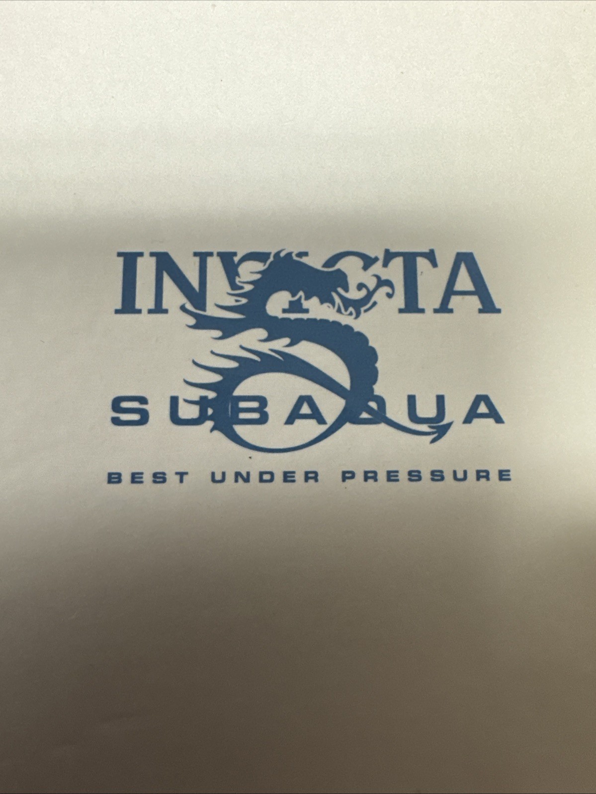 Invicta Men’s Watch Subaqua Quartz Blue and White Silicone Rubber Strap 69449
