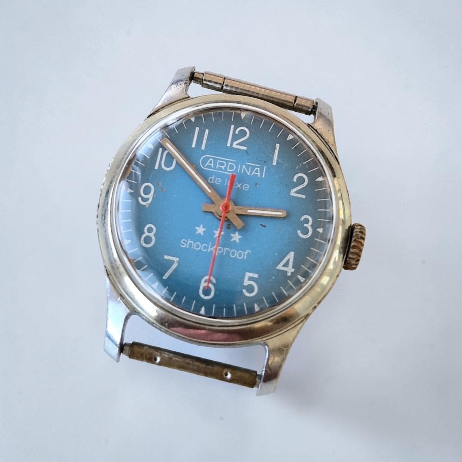 Rare Soviet Mechanical USSR mens watch RAKETA CARDINAL 16 jewerly