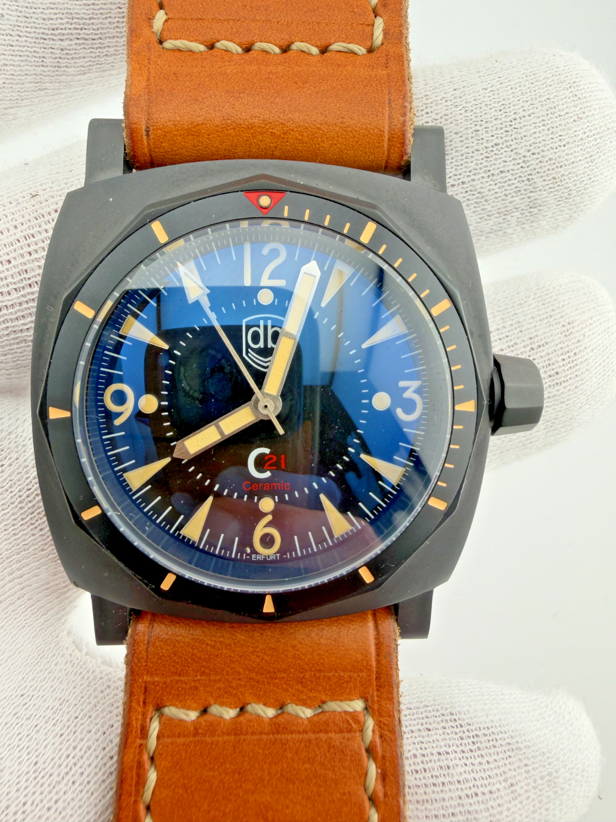 Vintage-VDB C21 CERAMIC – SWISS MOVEMENT ETA2824-2 – BRAND NEW, FULL SET