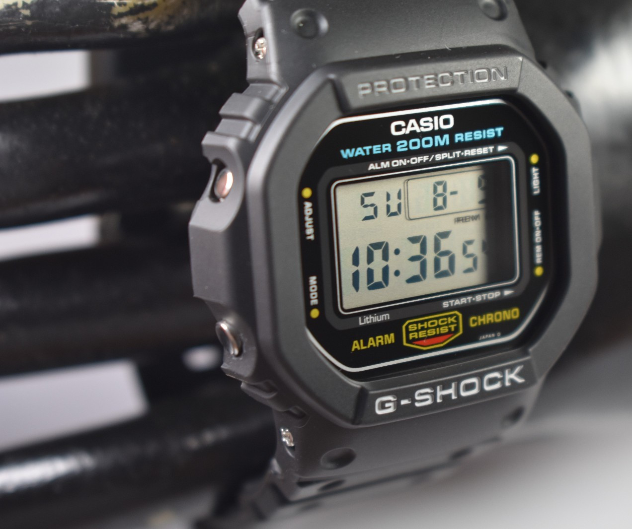 RARE 1987-89! Casio DW-5600C (901) JAPAN H Screwback NEW BATTERY/BEZEL!