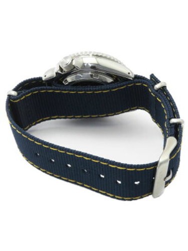 Seiko 5 Sports DENHAM Collaboration Automatic Watch SBSA281 4R36-16N0 42mm Blue