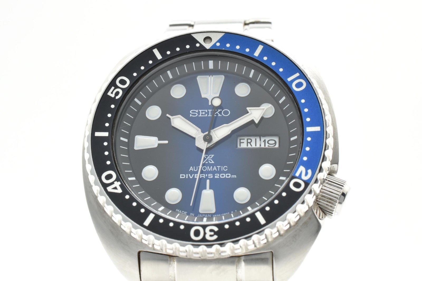 ▶️SEIKO Prospex 4R36-04Y0 Automatic Diver’s 200m Mini Turtle Men’s Watch JAPAN