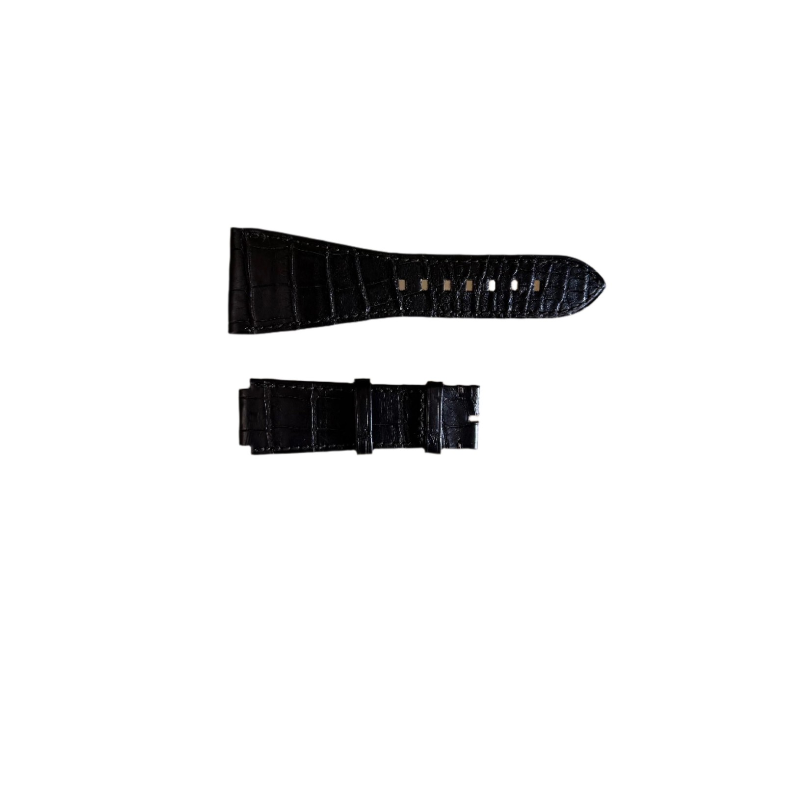 Authentic MB&F Dark Brown Alligator Watch Strap Band 25mm