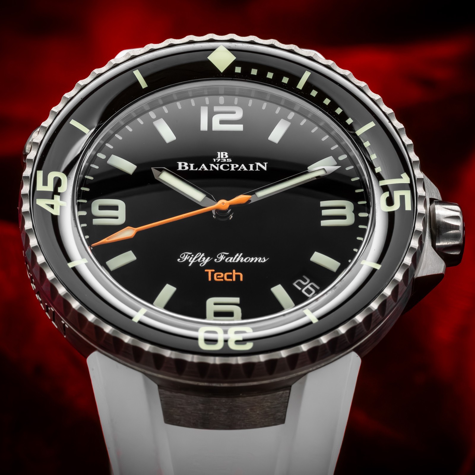 Blancpain Fifty Fathoms Tech Titanium 45mm 5029-12B30-94A Complete Set