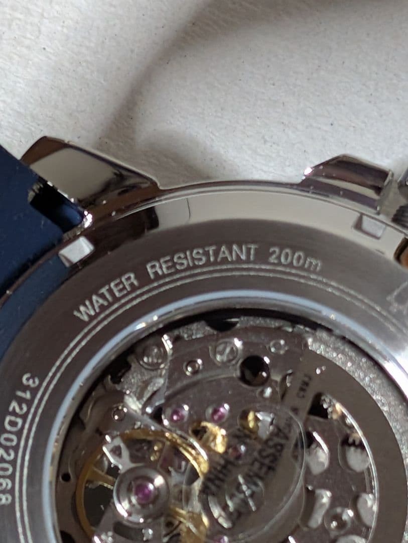 BULOVA Automatic Watch Unused Bulova Marine Star 96A303