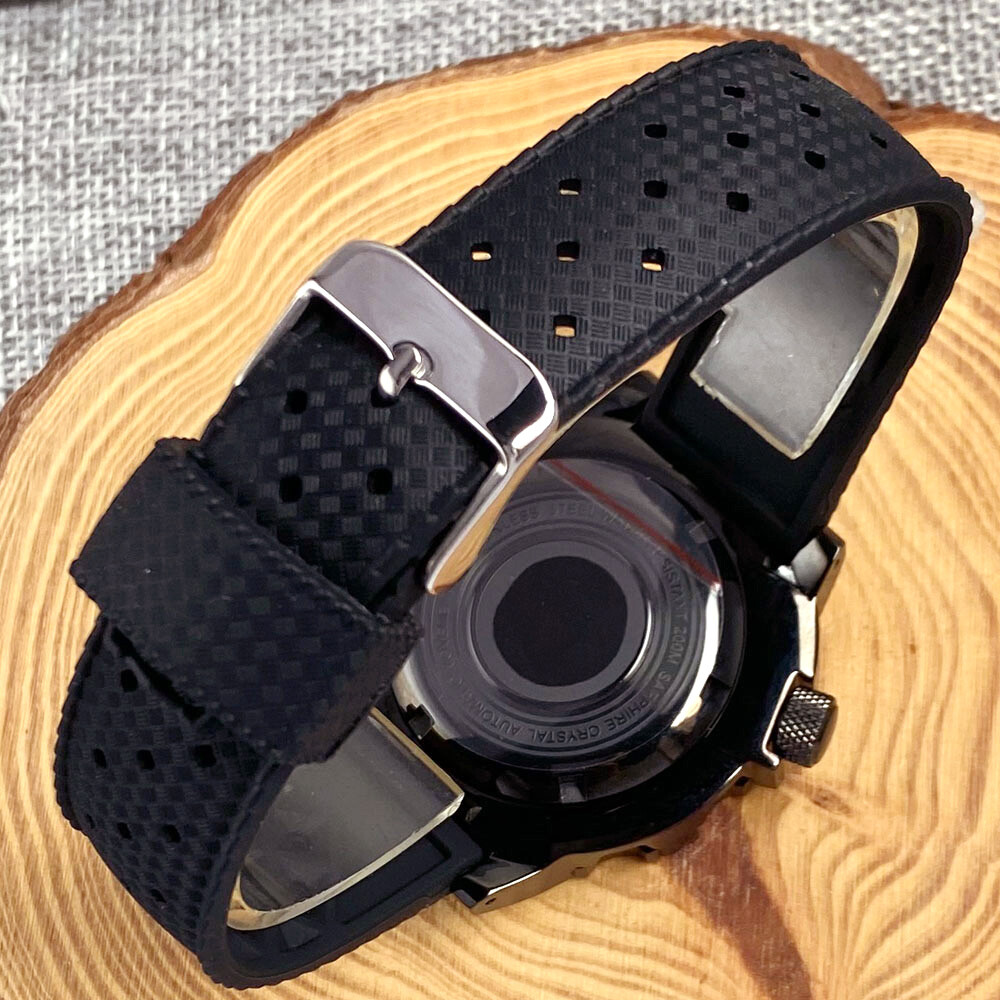 42mm Monster NH36 Automatic movement PVD black Lumious dial Watch For Men