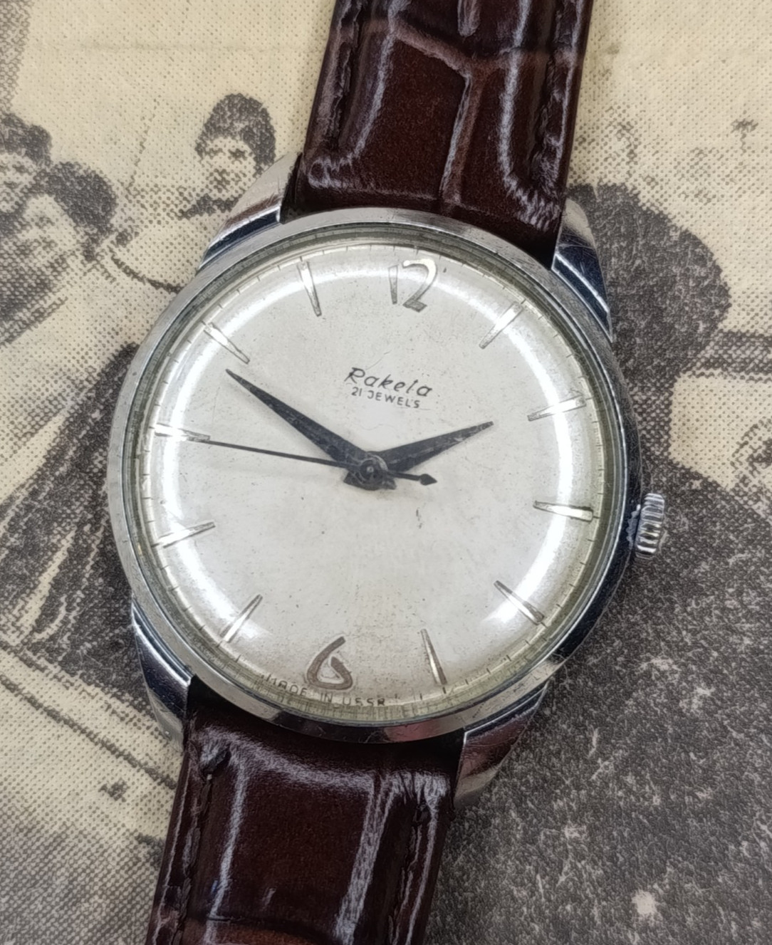 Original Collectiable Soviet Vintage watch Raketa Baltika 2609A.I 21J USSR 1960s