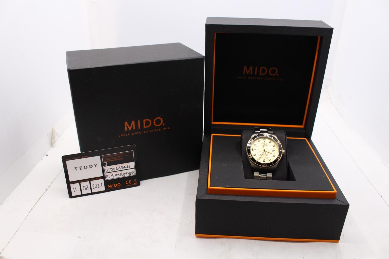 Mido Ocean Star 39 Caliber 72 Automatic M026907 Men’s Watch Box Papers