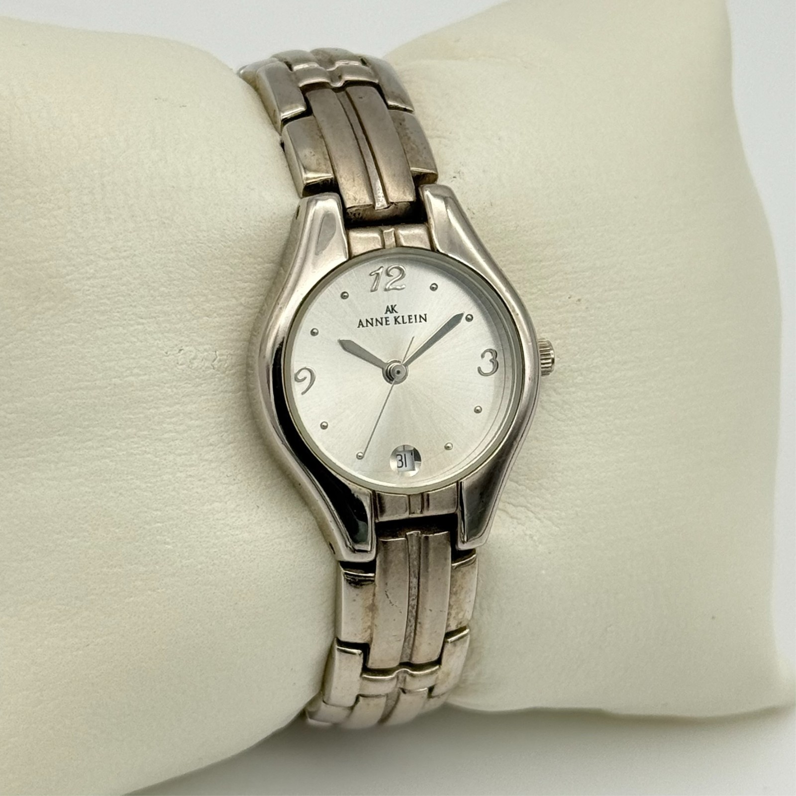 Women’s ANNE KLEIN Silver Classic Steel Bracelet Quartz Watch, 22mm 10/4745
