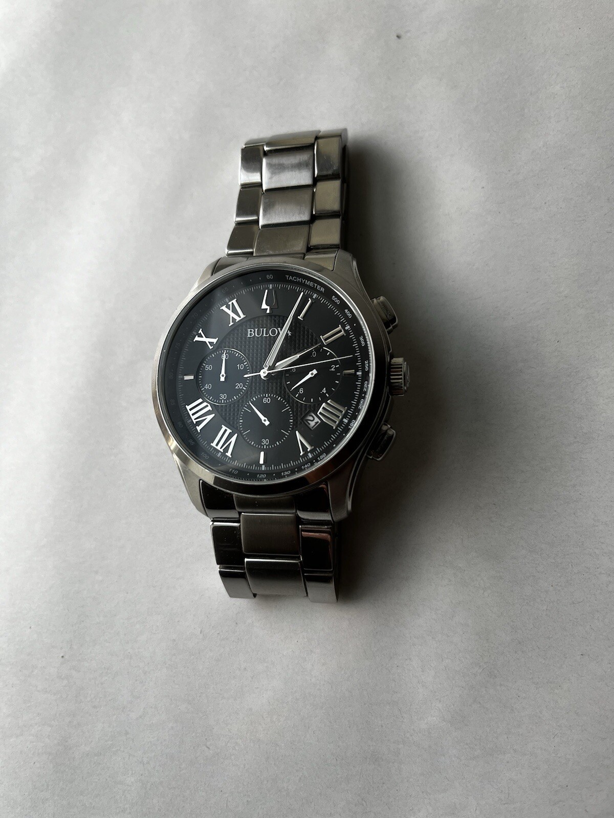 Bulova Wilton Men’s Watch – Stainless Steel Water Resistant
