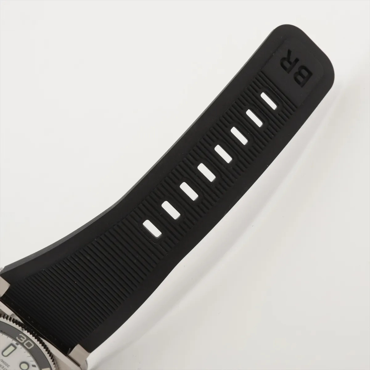 Bell & Ross SS SS & Rubber AT white dial BR03-92-D-S
