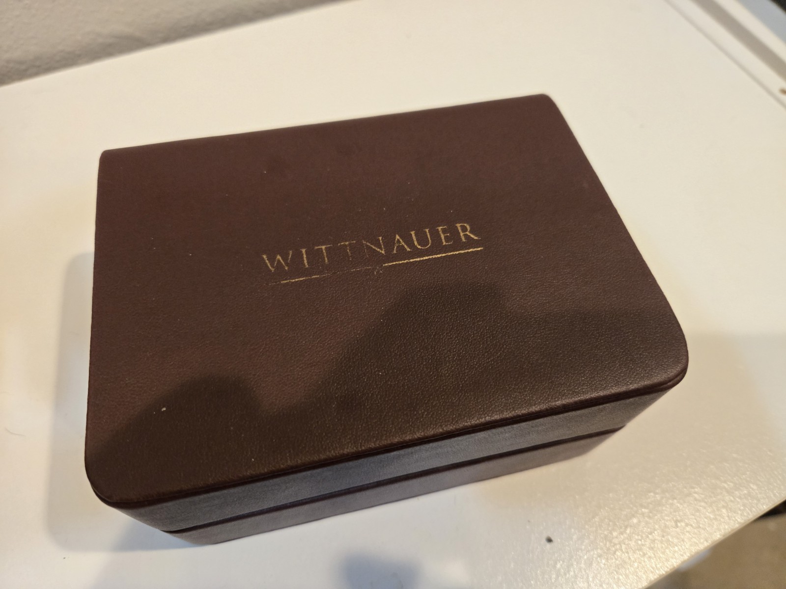 Wittnauer Men’s Black Rectangle Watch Swiss