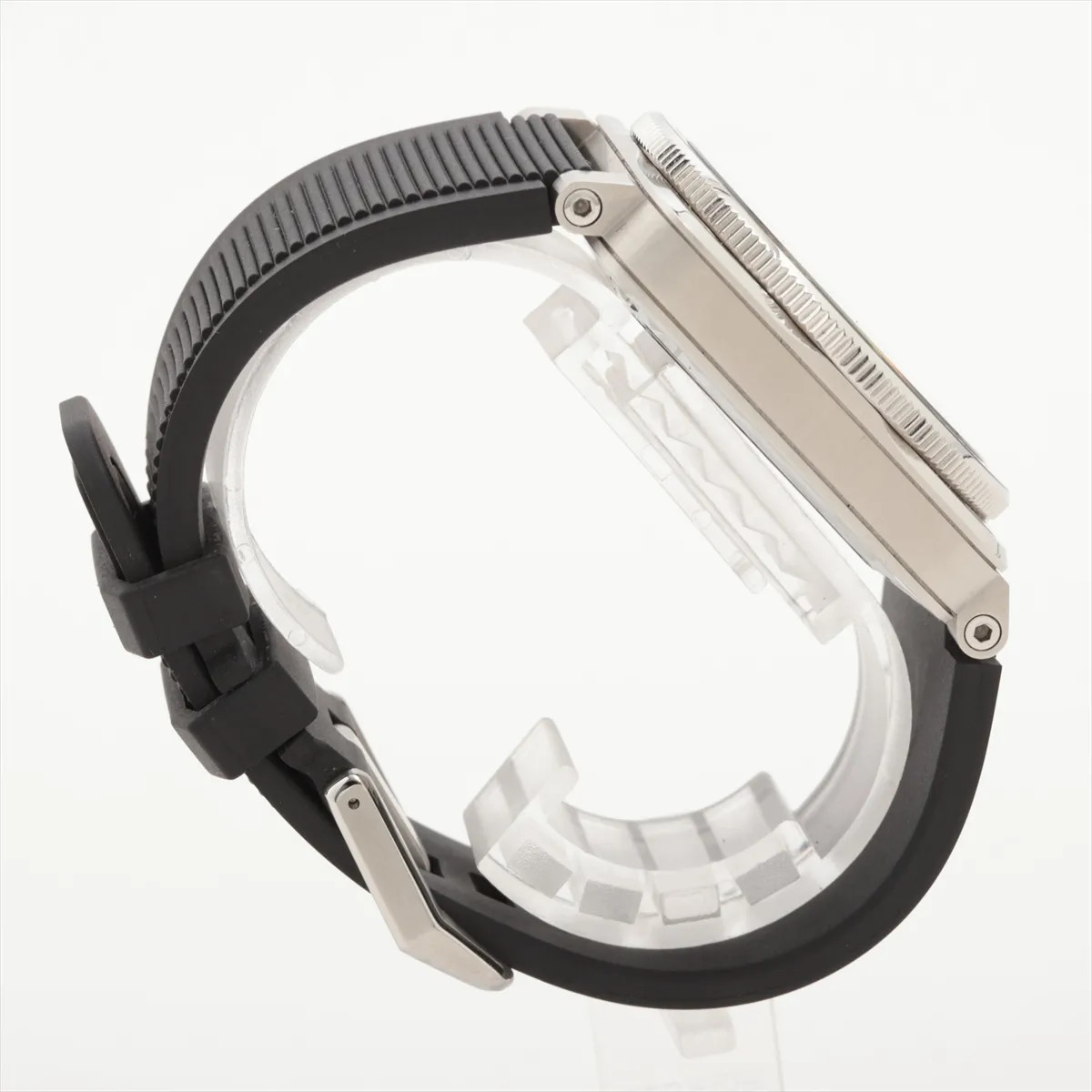 Bell & Ross SS SS & Rubber AT white dial BR03-92-D-S
