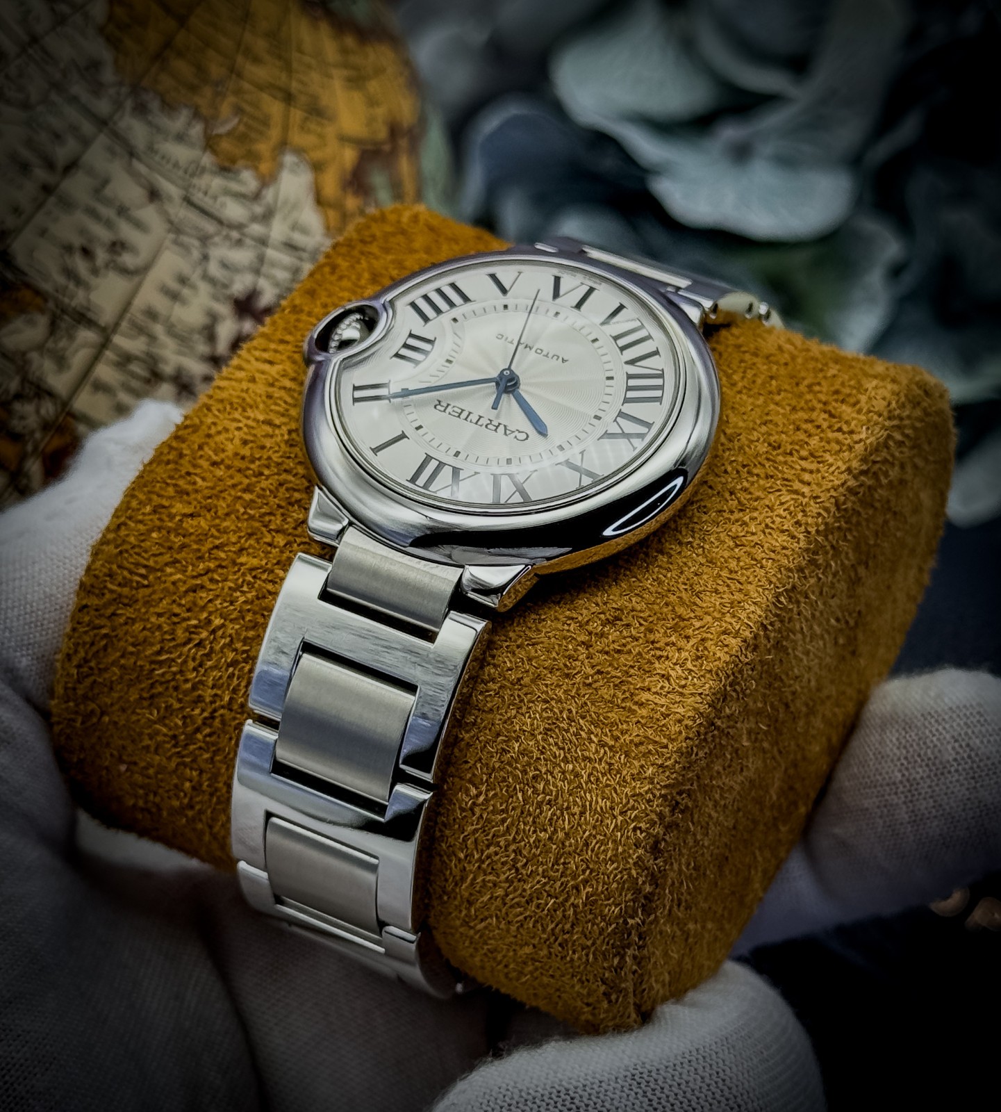 Cartier Ballon Bleu 36mm Automatic Blue hands – W6920046 – Box & Papers