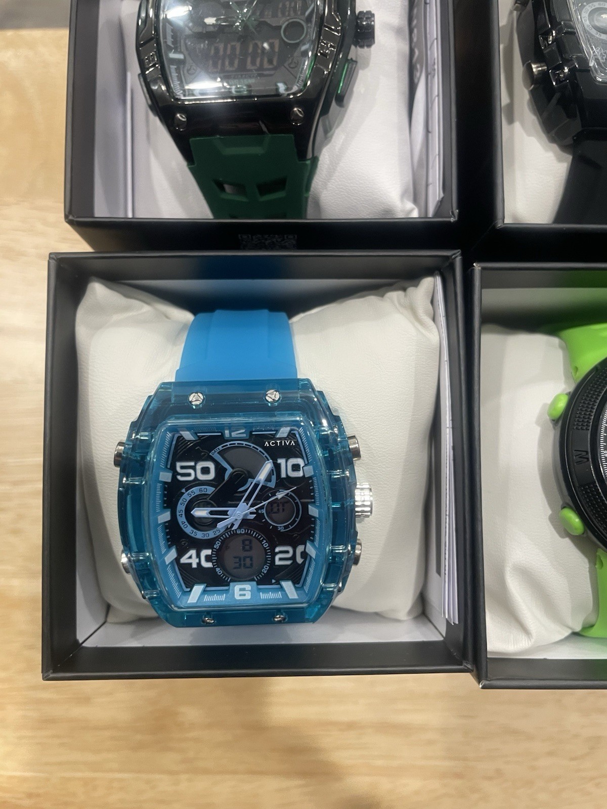 Activa X Invicta Lot of 6 Watches Multicolor Collection Bulk Assorted
