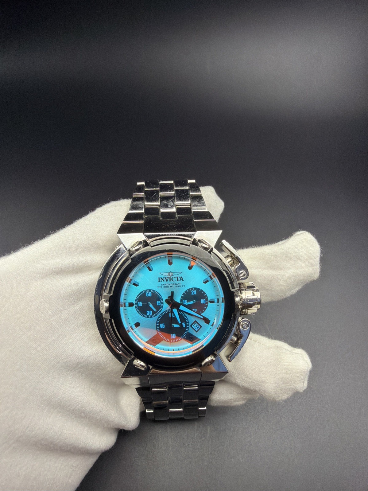 Invicta Coalition Forces Tinted Crystal X-Wing Chronograph 300M 25438 (read)