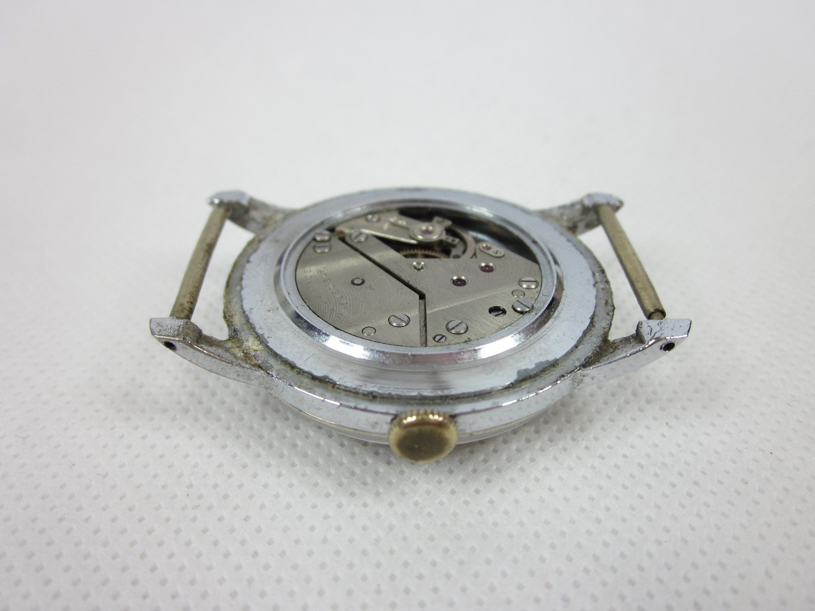 VINTAGE BERMI SWISS MECHANICAL MANUAL MENS WRISTWATCH 38MM WORKING