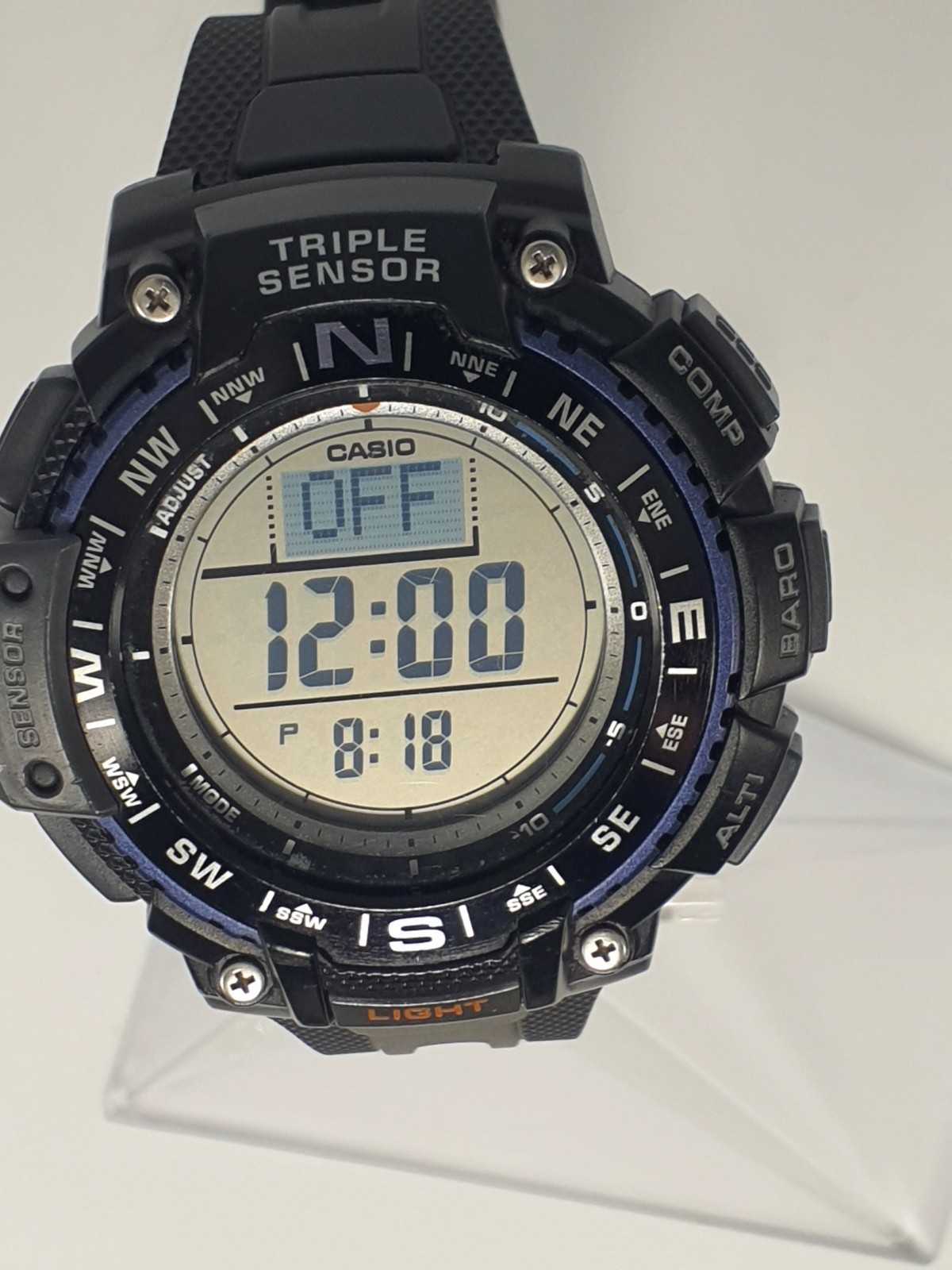 casio SGW 1000 Super Illuminator Tripple Sensor Compass/Barometer/Altimeter