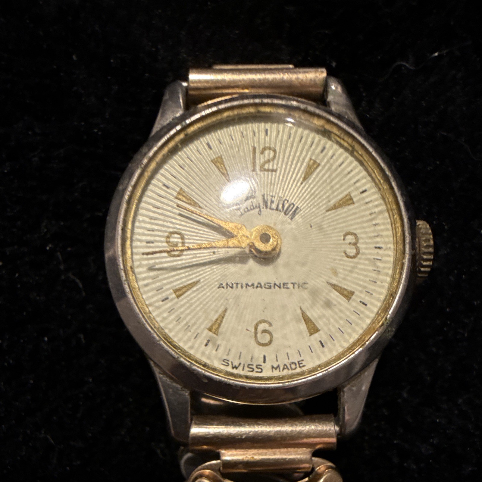 Vintage Lady Nelson Swiss Ladies Watch 10K Gold Filled