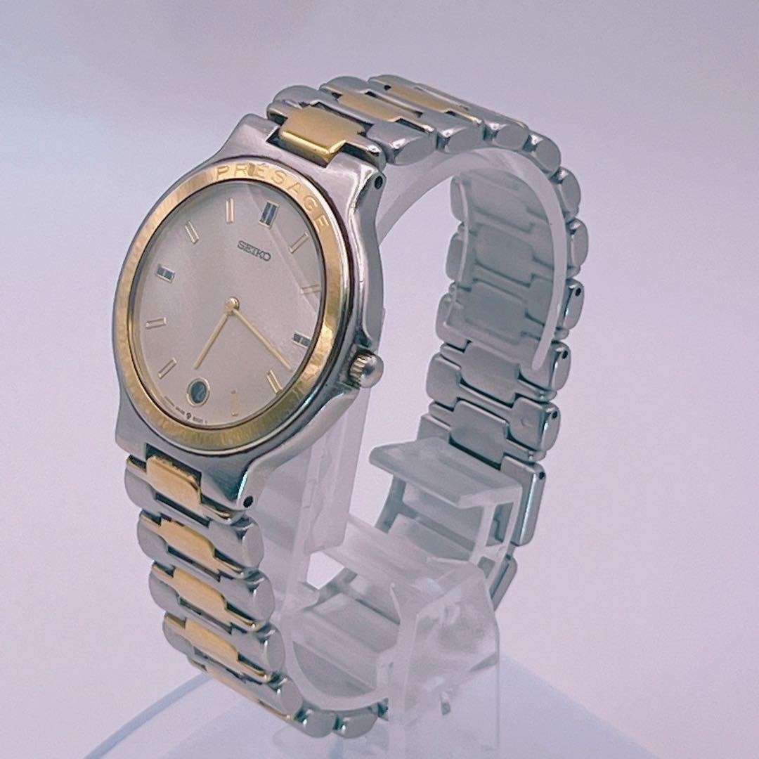 【From Japan】[Rare Vintage] SEIKO Presage Two-Tone Men’s A61