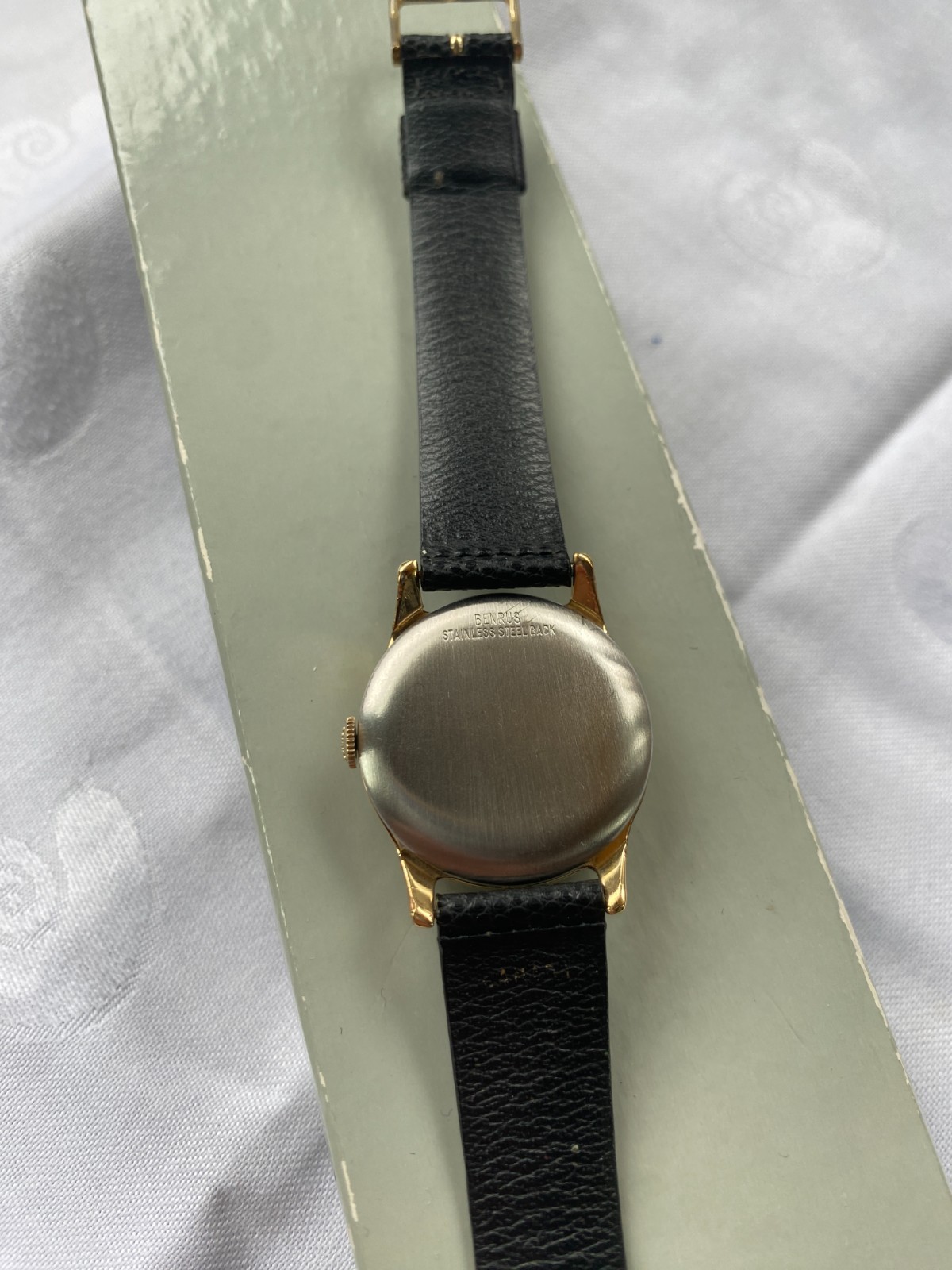 Vintage Benrus 32mm Gold Tone Dress Watch – Small Seconds – manual DN21 Movement