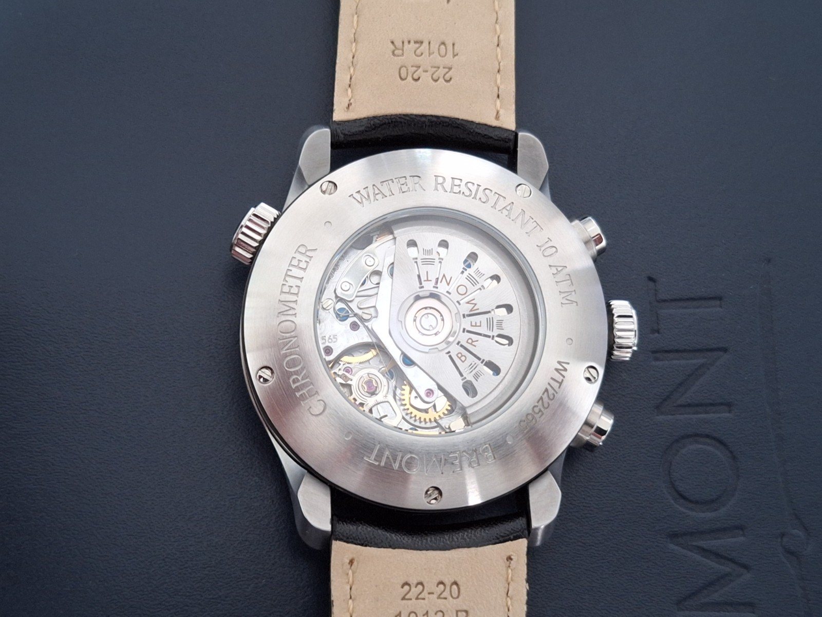 Bremont ALT1 World-Time Black Dial Chronograph Watch ALT1-WT-BK-R-S
