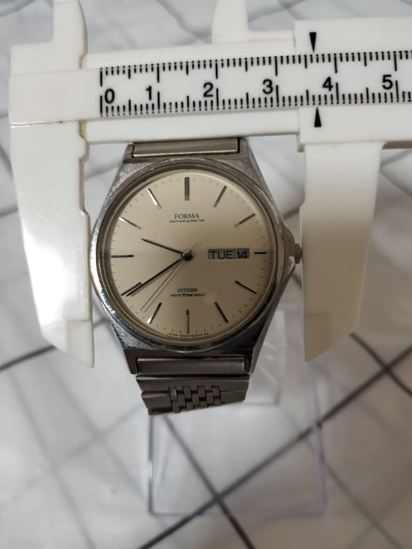 Working condition men’s watch CITIZEN FORMA 5500 quartz watch