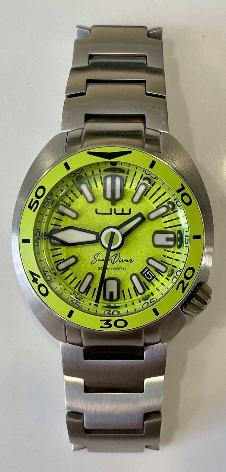 RARE, Microbrand Sea Diver Watch By Under Water, Sapphire Crystal