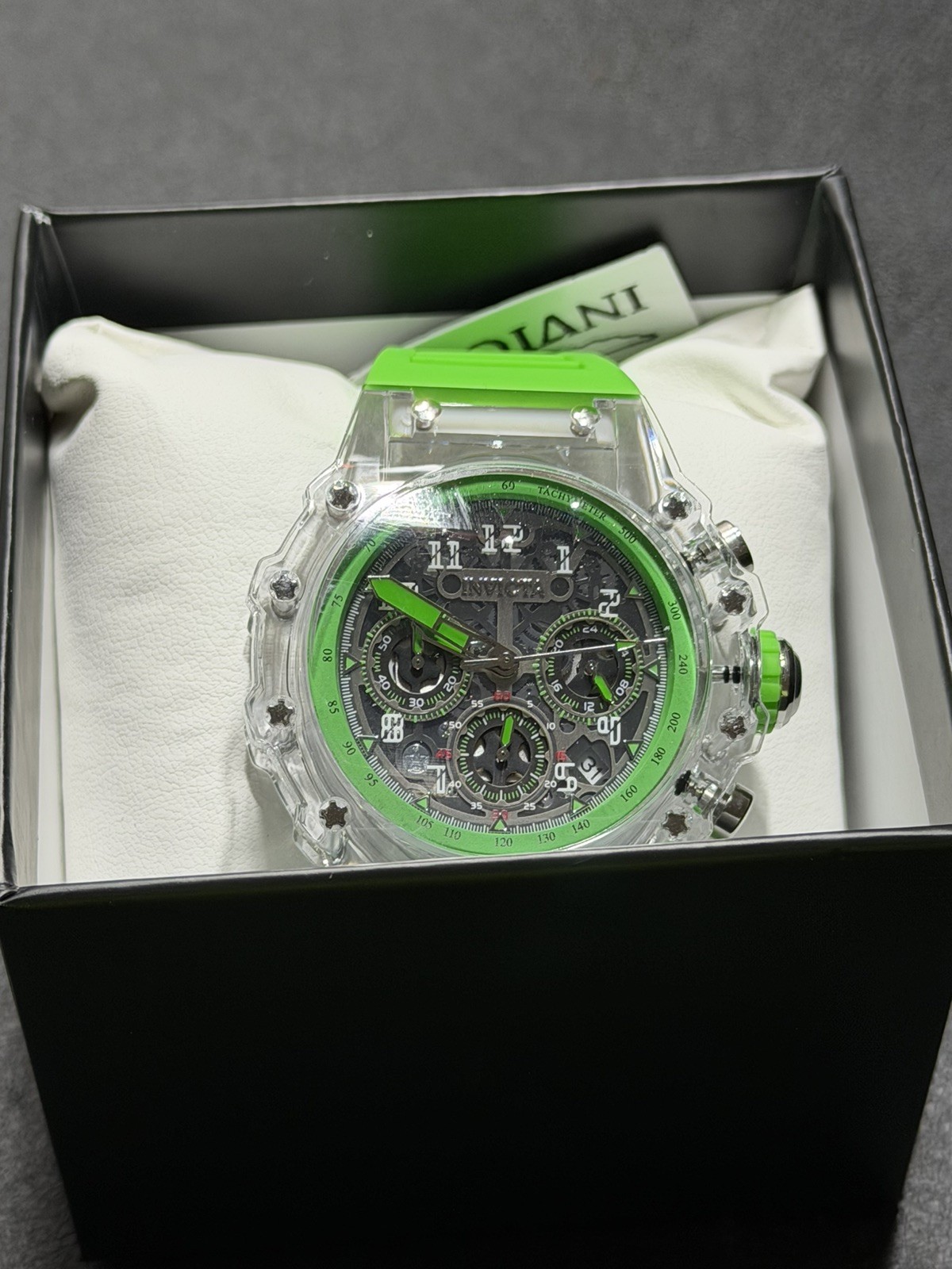 INVICTA Racing Vaulthan Men’s Watch-44mm, Green 69687