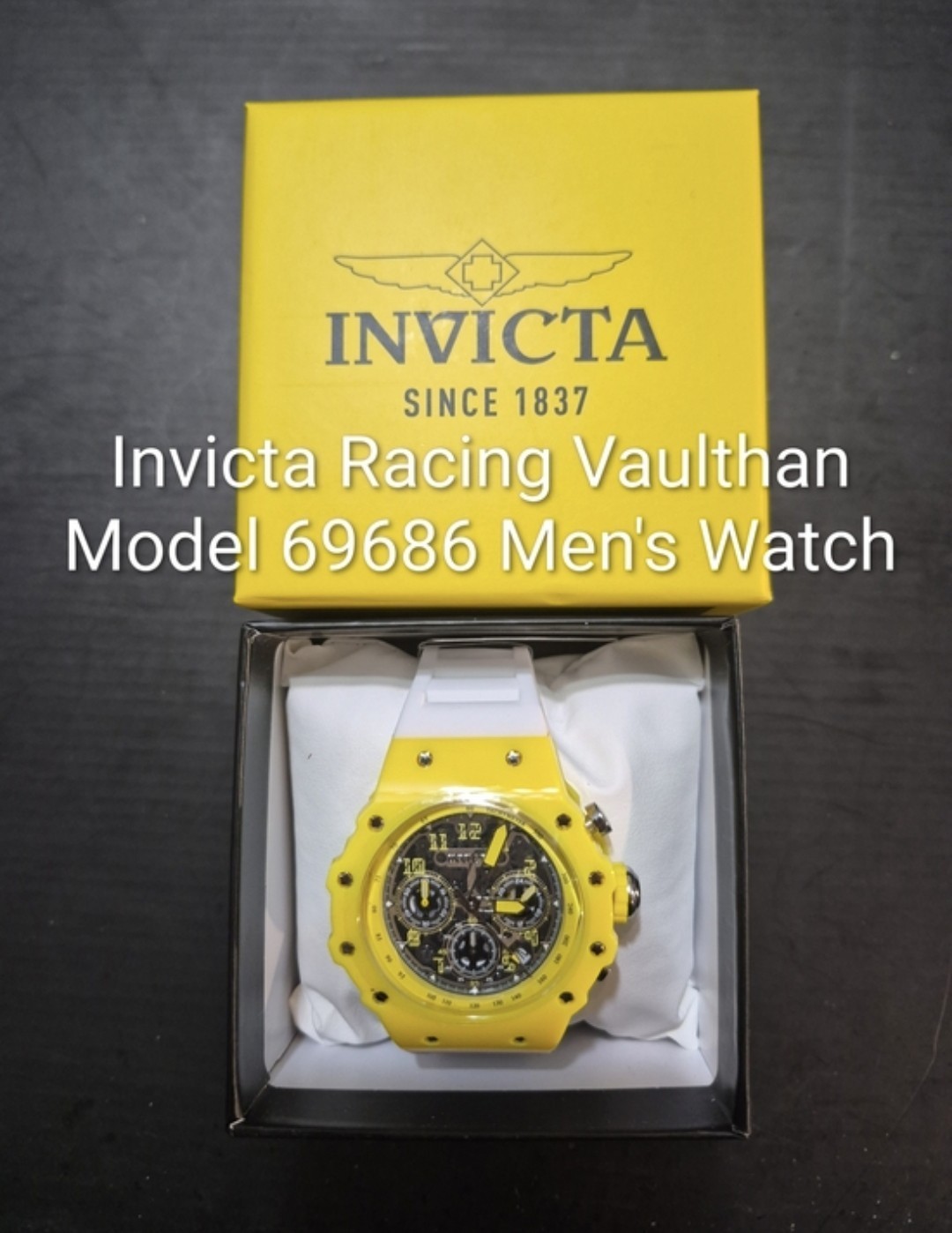 Invicta Racing Vaulthan Model 69686 Men’s Watch Brand New