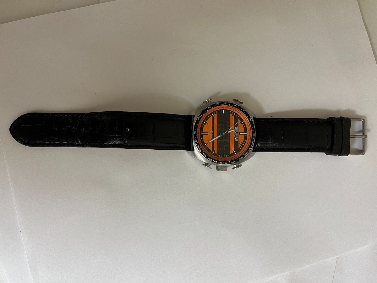 Men’s Triumph Motorcycle Watch Model 3021 Analog – digital RARE