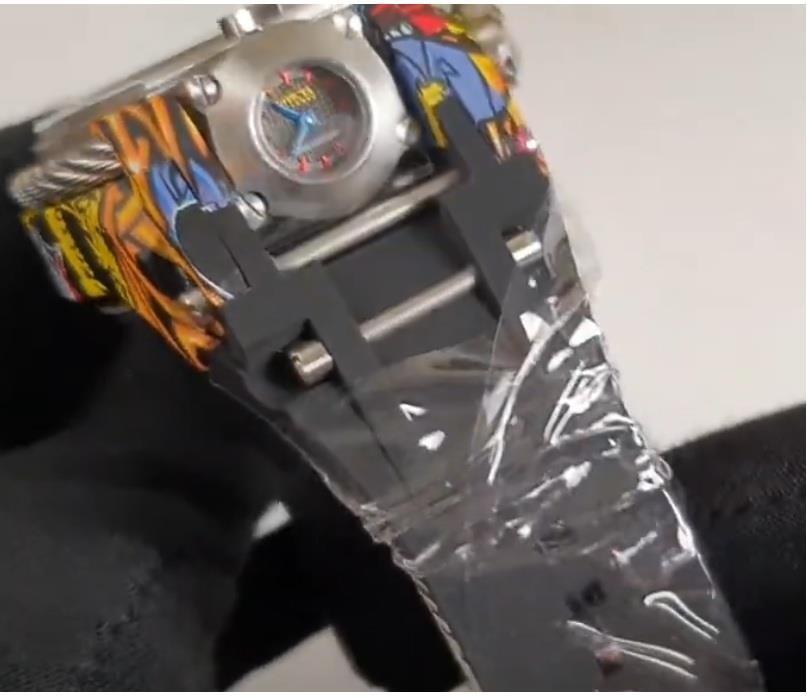 Invicta Reserve Bolt Zeus Magnum Graffiti Black Dial Swiss Mvt Watch 52mm New