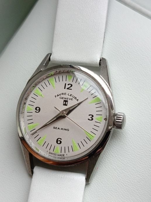 Favre leuba watch Sea king, manual winding
