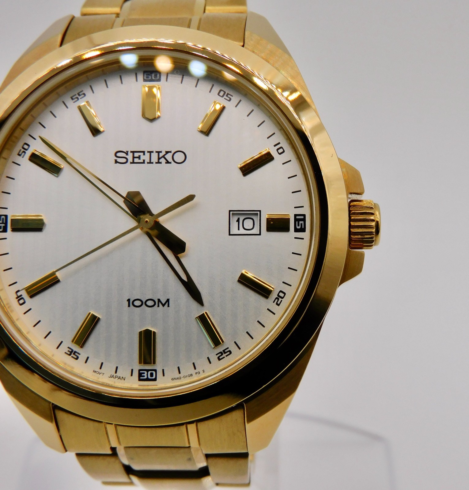 SEIKO SUR279P1 Quartz Mens Watch Stainless Steel