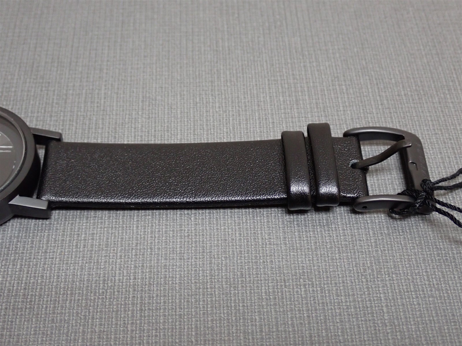 NEW Projects Watches PJT-7203B Black Reveal 33mm Black Leather Band Watch
