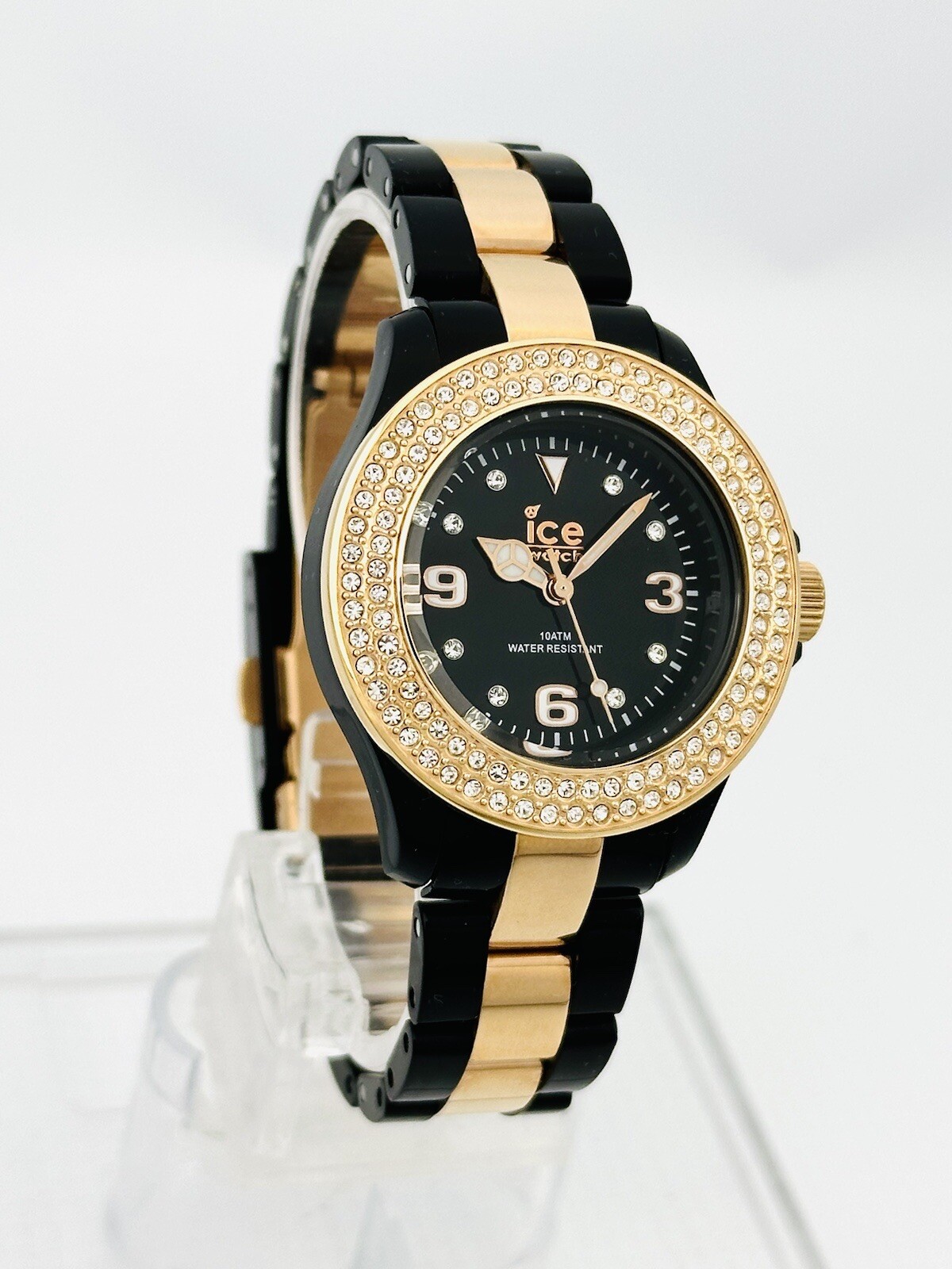 Ice-Watch Women’s ST.BK.S.P.09 Stone PC Collection Bicolour polycarbonate Watch