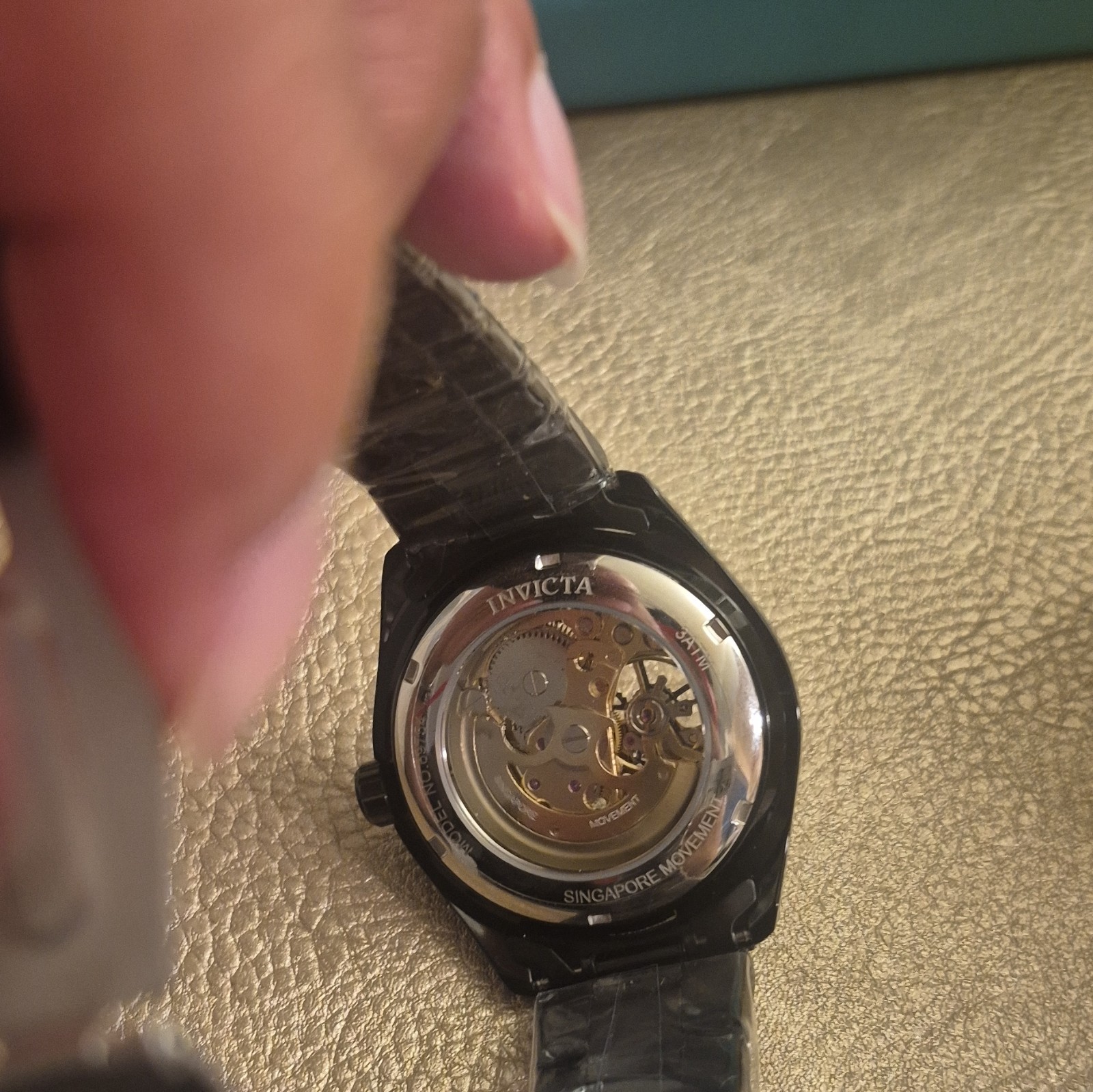 Invicta Object D Art Glyph Automatic Men Watch W Skeleton Dial 43mm (69754)