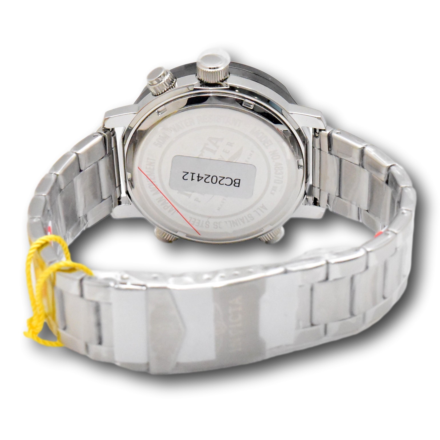 Invicta Pro Diver 46.5mm Men’s Stainless Ana-Digi Dual Time Watch 48370